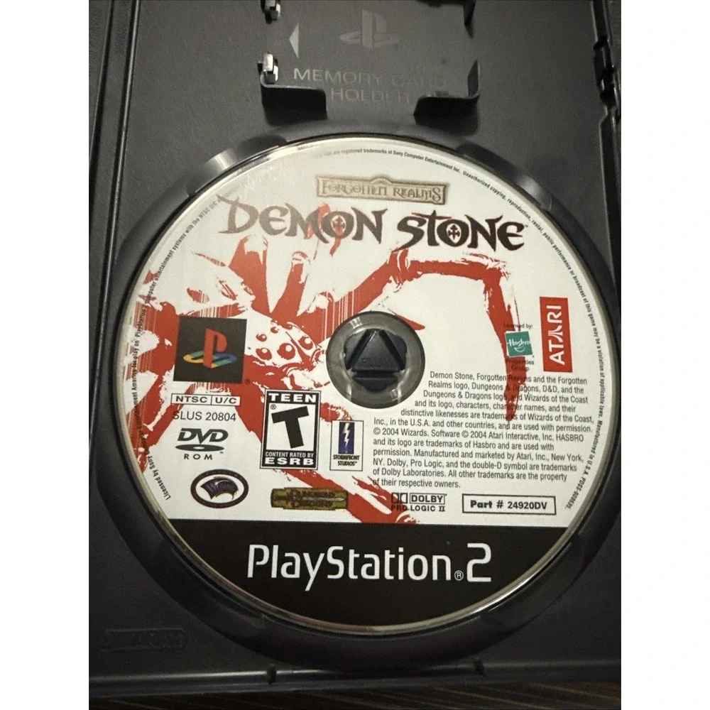 Forgotten Realms: Demon Stone (Sony PlayStation 2, 2004) CIB Complete